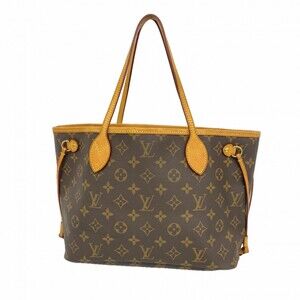 LOUIS VUITTON Brown Monogram Neverfull PM Tote Bag